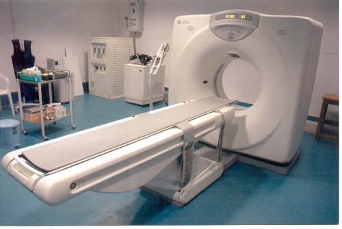 A CT machine